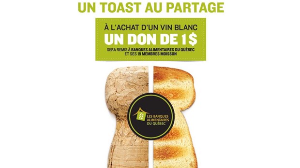 Le Grand week-end généreux de la SAQ au profit de Moisson Laurentides