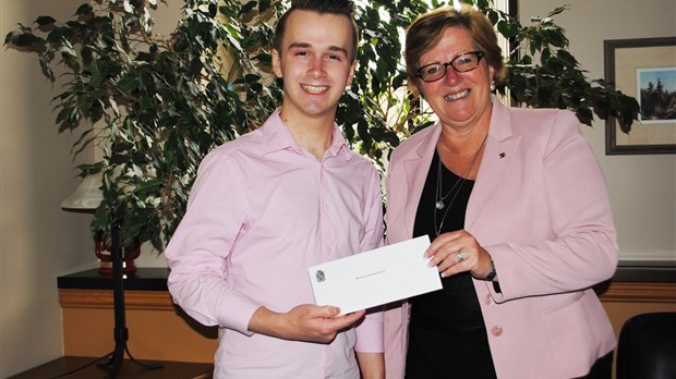 Maxime Harvey est le tout premier récipiendaire