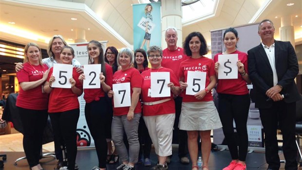 Plus de 75 000 $ pour les Défis têtes rasées Leucan dans la région!