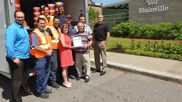 La Ville de Blainville, lauréate des Grands Prix santé et sécurité du travail dans la région des Laurentides
