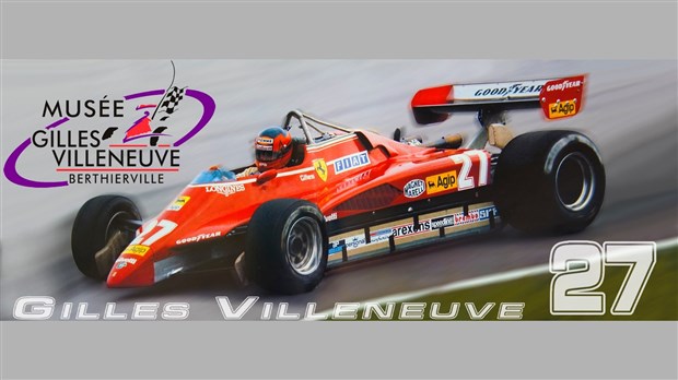 Exposition souvenir Gilles Villeneuve  au Super Auto-Show de Mirabel