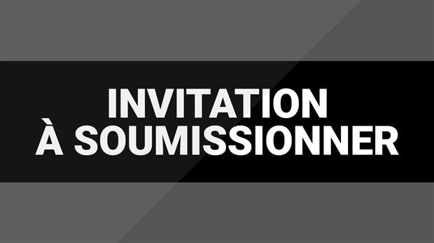 Invitation à soumissionner