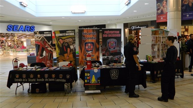 Les pompiers de Sainte-Thérèse à la rencontre des citoyens