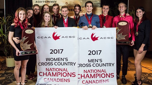 Le Collège Lionel-Groulx et le Cégep de Sherbrooke, grands champions au championnat canadien de cross-country!