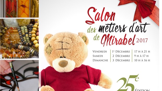 La ville de Mirabel vous invite au salon des métiers d’art 