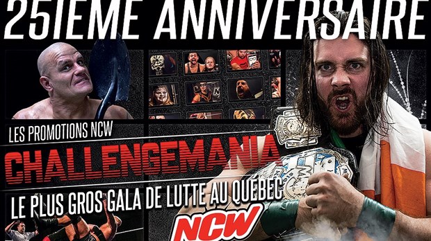 Un gala de lutte spécial Challengemania pour leur 25e anniversaire