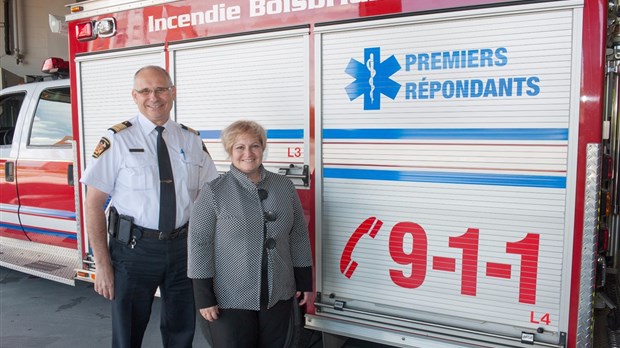 Le service de pompiers premiers répondants est effectif à Boisbriand