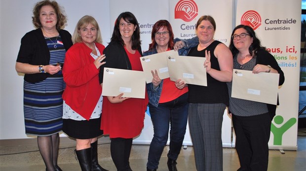 Centraide Laurentides remet plus de 38 000$ à quatre organismes de Mirabel!