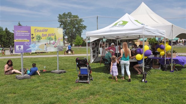 Dessine ton parc : un franc succès