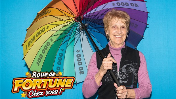 Une Eustachoise a remporté 25 000 $ à la loterie Roue de fortune chez vous!