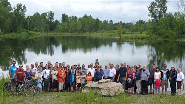 Inauguration du boisé des lacs Fauvel