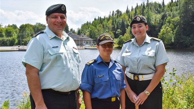 Une cadette de Boisbriand nommée commandant d’un jour au Centre d’entraînement musical des cadets de l’Est