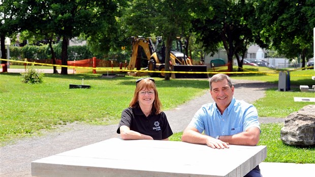 Ajout d’un abri au parc Chante-Bois de Blanville