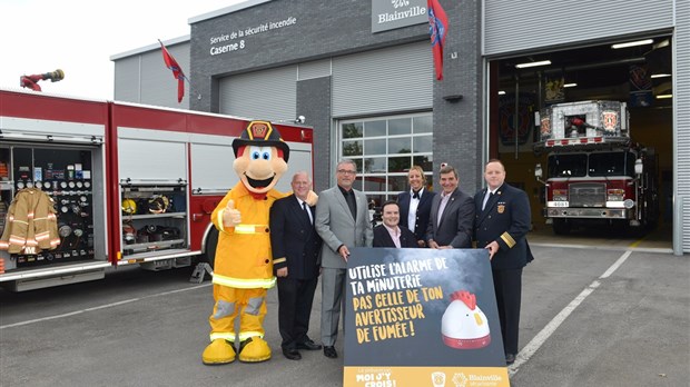 Lancement de la campagne de sécurité incendie à Blainville