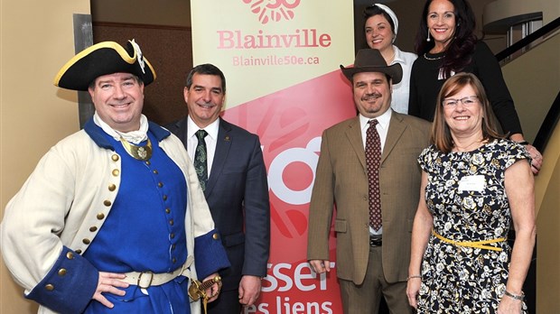 Blainville lance les festivités de son 50e anniversaire