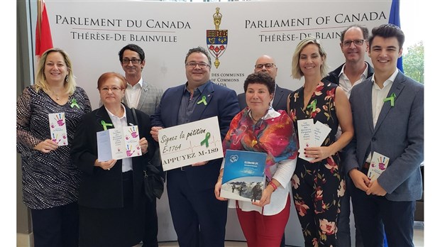 Le député fédéral invite les citoyens à appuyer la motion 189 en signant la pétition 