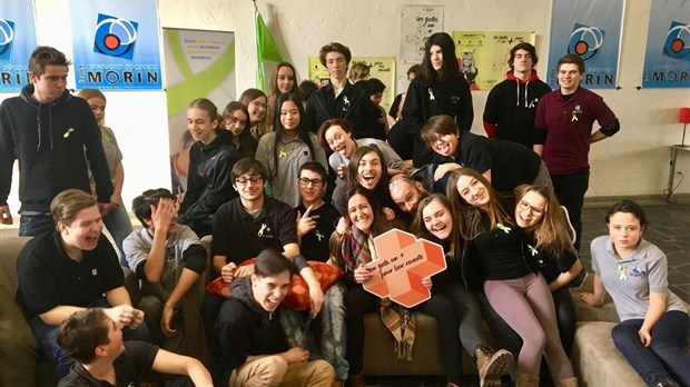 Les élèves de l’école secondaire Augustin-Norbert-Morin lancent les Journées de la persévérance scolaire