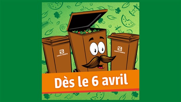 Début de la collecte des matières organiques à Sainte-Thérèse