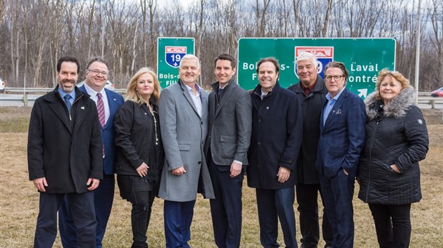 Le maire de Bois-des-Filion réagit à l'annonce du parachèvement de  l’autoroute 19