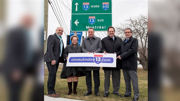 Les maires des Basses-Laurentides s'unissent pour l'autoroute 13