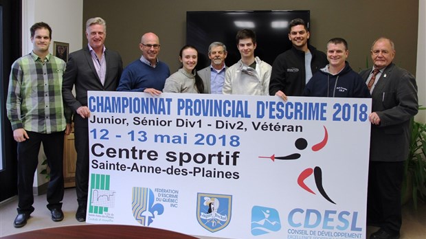 Le championnat provincial d'escrime débarque à Sainte-Anne-des-Plaines