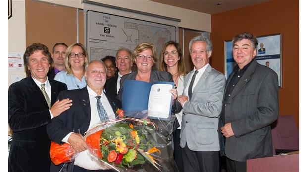 Le Thérésien Louis Lauzon nommé Citoyen d’honneur 2018