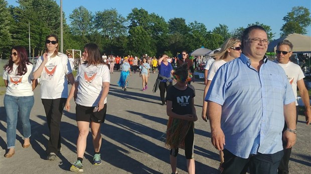 L'équipes Les Coyotes de TDB a surpassé son objectif lors du Relais pour la vie