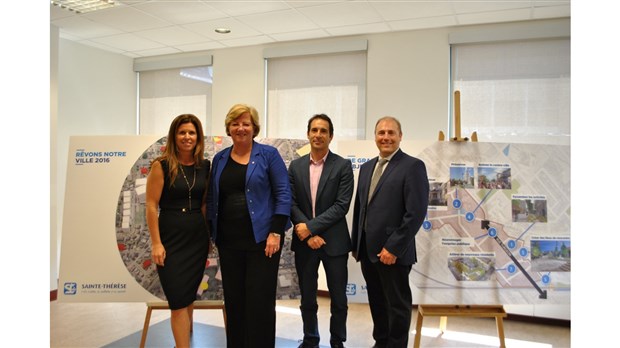 Lancement du projet de réaménagement complet d’une portion de la rue Turgeon à Sainte-Thérèse