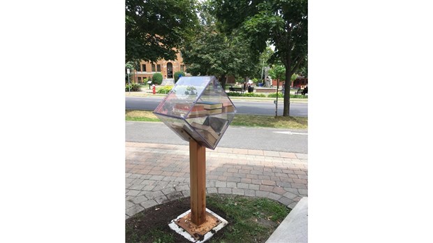 Les Boîtes à lire de Sainte-Thérèse en pleine action!