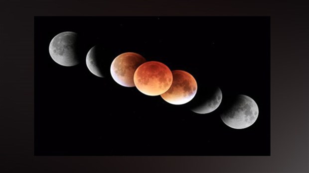 Éclipse totale lunaire dans la nuit du 20 au 21 janvier prochain