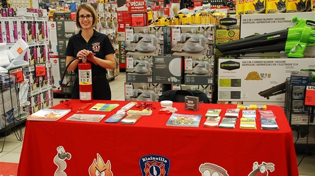 Des kiosques de prévention aux incendies mis en place demain matin à Blainville