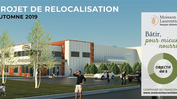 Syscomax entame une nouvelle construction afin de soutenir la cause de Moisson Laurentides