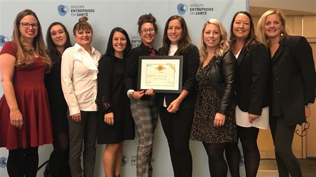 Le CISSS des Laurentides, récipiendaire d’un prix Distinction du Groupe entreprises en santé