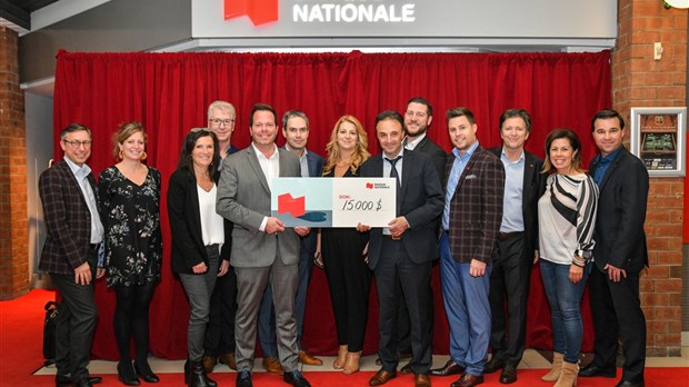 La Banque Nationale remet 15 000$ à trois organismes de la Rive-Nord de Montréal