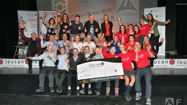 L’Académie Ste-Thérèse amasse 26 000 $ lors du Défi têtes rasées Leucan