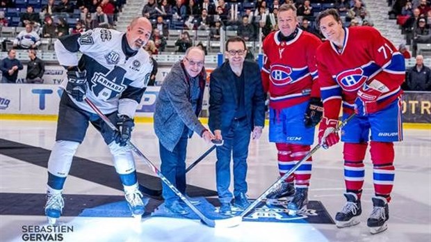 Centraide Laurentides reçoit 14 965 $ grâce au match remporté par les Anciens Canadiens de Montréal
