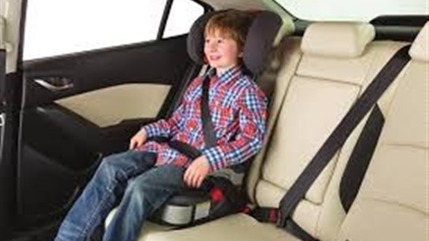 Sièges d’auto pour enfants : la nouvelle loi entre en vigueur demain