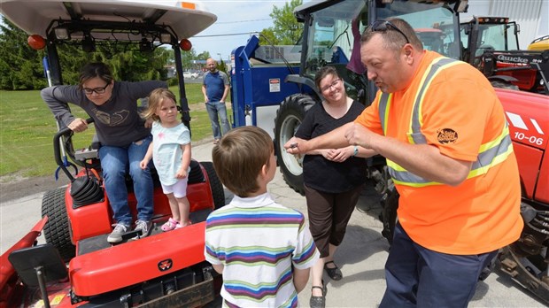 La Semaine nationale des travaux publics :journée familiale parc du Bois-Brûlé