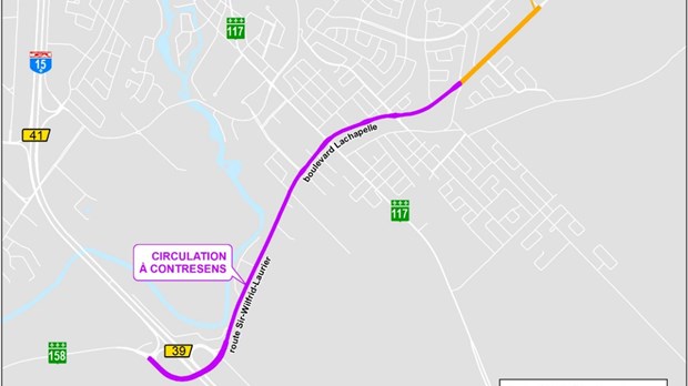 Début des travaux sur la route 158 repoussé au 10 juin 