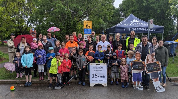 Projet Pilote : Viens jouer dans rue! Rosemère sélectionne sept rues