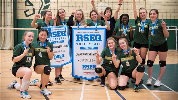 Volleyball à la PDM : un 2e championnat régional pour l’équipe juvénile fille en division 3