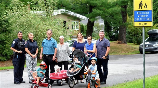 C’est parti pour le projet pilote « Dans ma rue, on joue! » à Sainte-Thérèse 