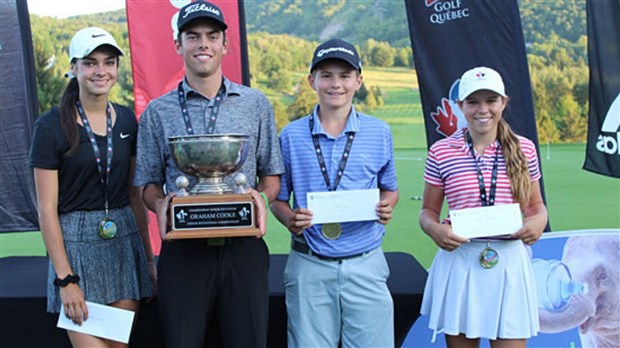 Laurence Lamer et Logan Boucher l’emportent