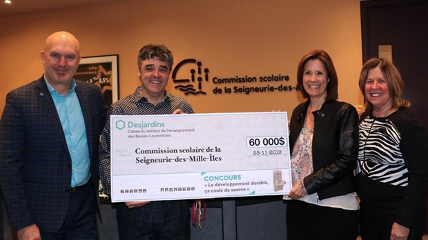 La commission scolaire, aidée pour installer des fontaines intelligentes dans les écoles