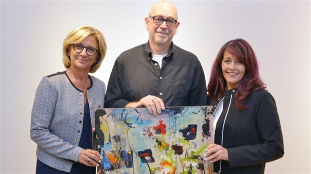 L’artiste Claude Melançon en vedette à la bibliothèque Paul-Mercier