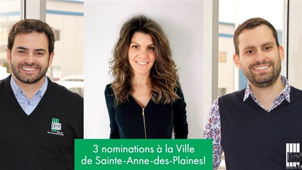 Sainte-Anne-des-Plaines: trois employés nommés à de nouveaux postes clés