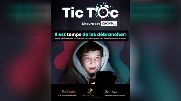 La Fondation André-Boudreau lance la campagne Tic-Toc l'heure est grave!