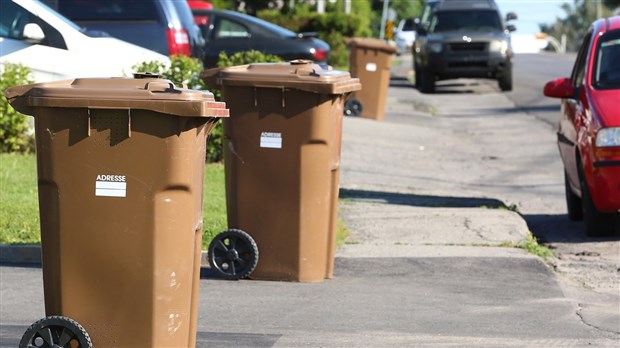 La collecte du bac brun prévue le jour de Noël est remise au  lundi 28 décembre à Sainte-Thérèse