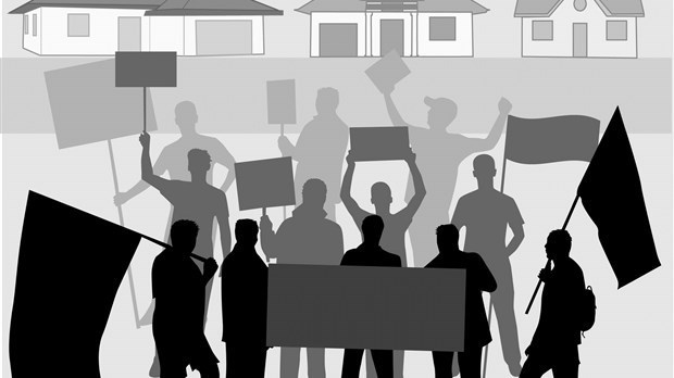 Les travailleurs municipaux de Sainte-Sophie en grève le 20 février