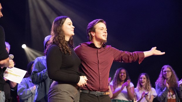 Cégeps en spectacle: Andréane Boucher et Graham Connord Hudson-Jameson, en route vers la finale régionale
